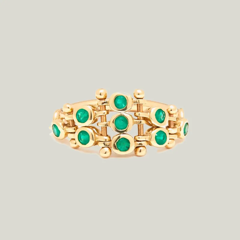 The Emerald Diadem Ring - Scosha (Consigned)