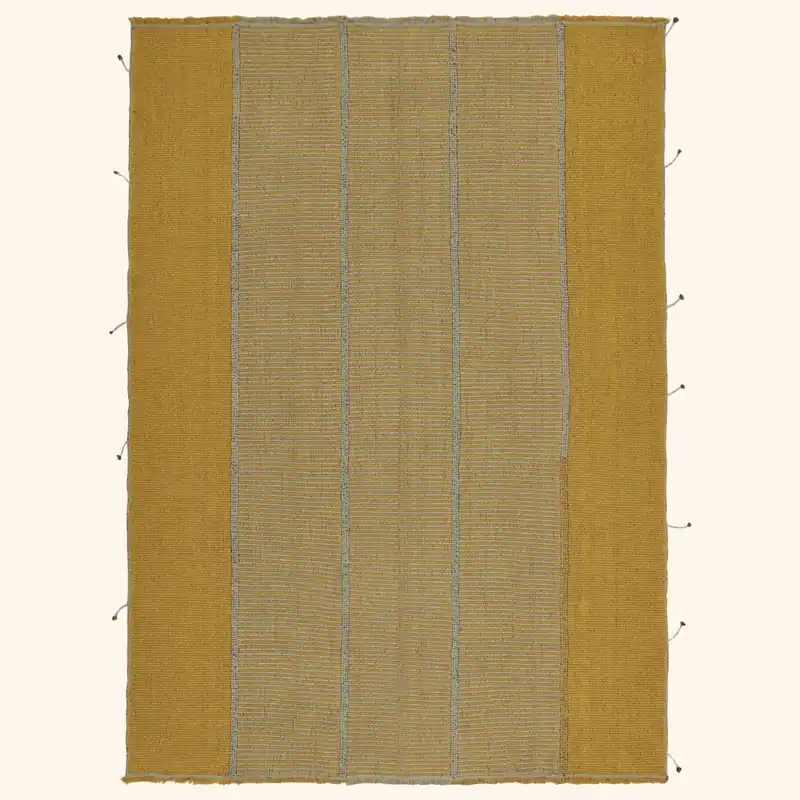 Contemporary Striped Kilim - 8'8" x 12'
