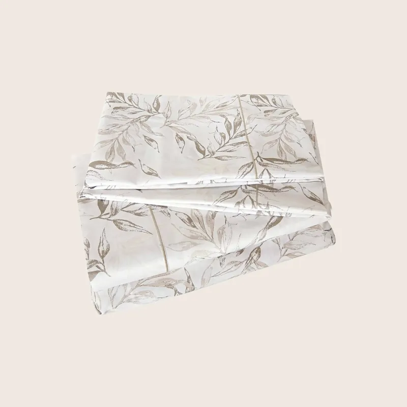 Natura Sheets & Pillowcases, Beige - Signoria Firenze (Leased)