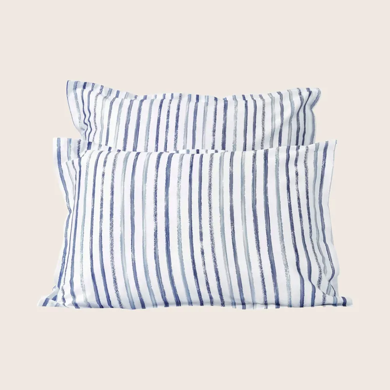 Rigato Duvets & Shams, Blue - Signoria Firenze (Leased)