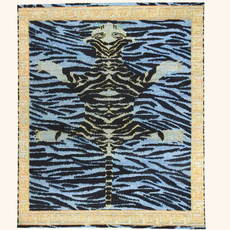 Tiger Transitional Wool Rug - 8' x 10'1"