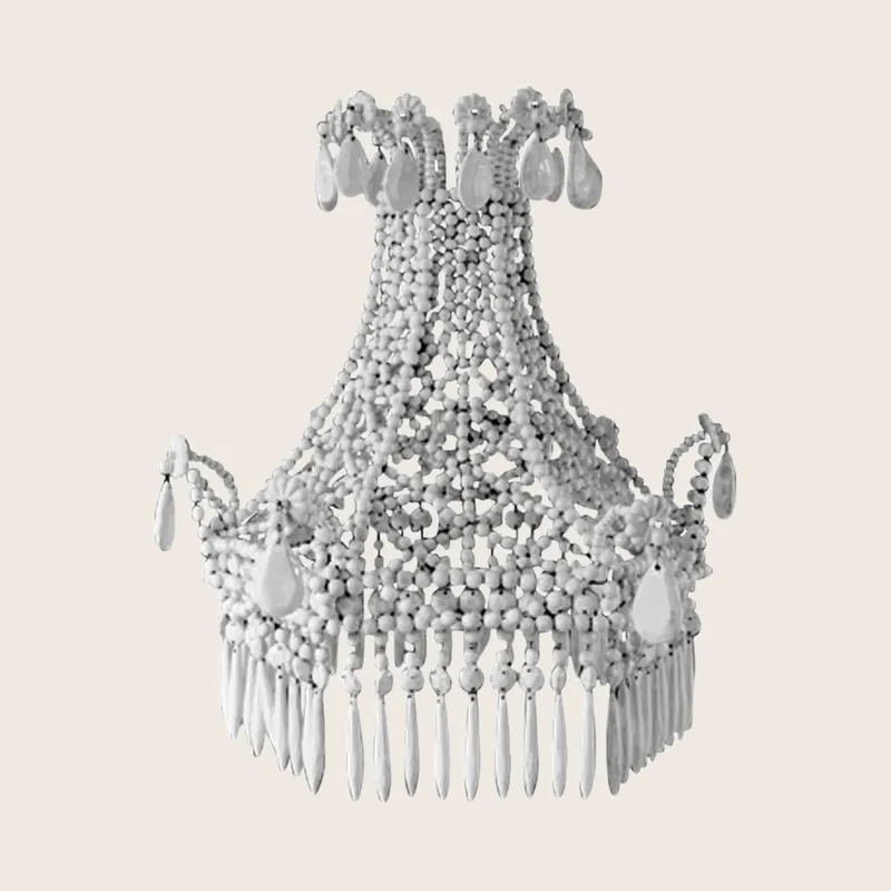 Ceramic Large Chandelier - Astier de Villatte Sarl