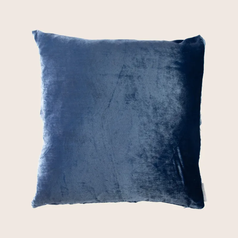Velvet Pillow, Cobalt - Aviva Stanoff