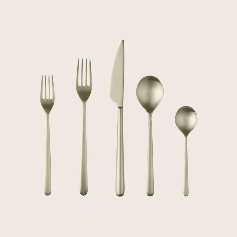 Linea Flatware, Ice Finish - Mepra USA Inc. (Drop Ship)