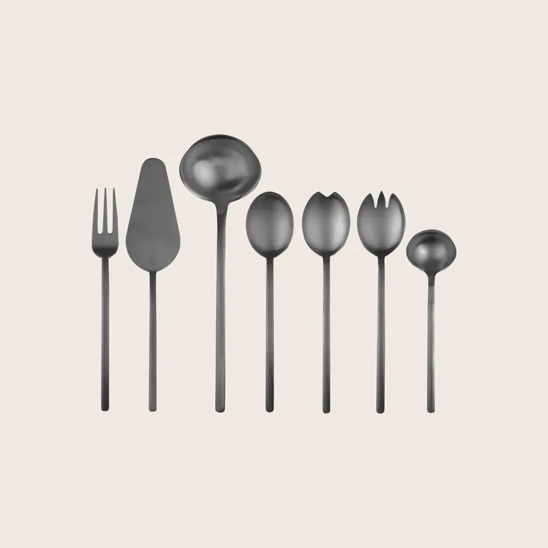 Due Serveware, Ice Finish - Mepra USA Inc. (Drop Ship)