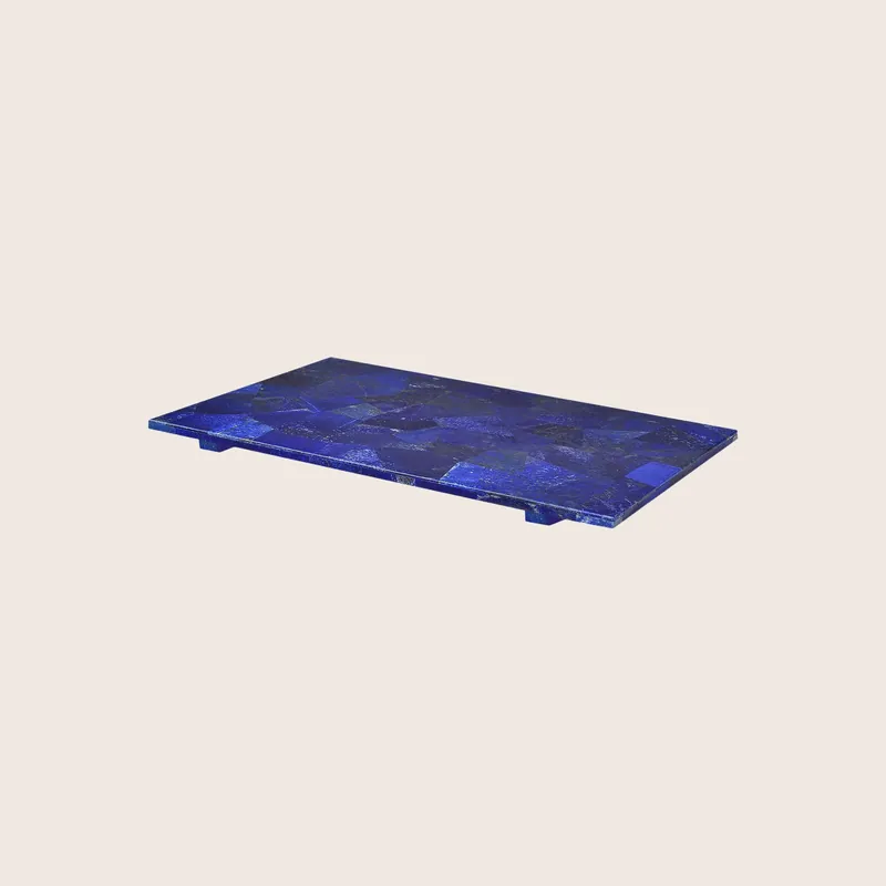 Taj Small Tray with Square Feet - Mike & Ally Inc.