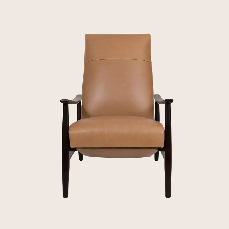 Sutton Leather Recliner - McCreary Modern