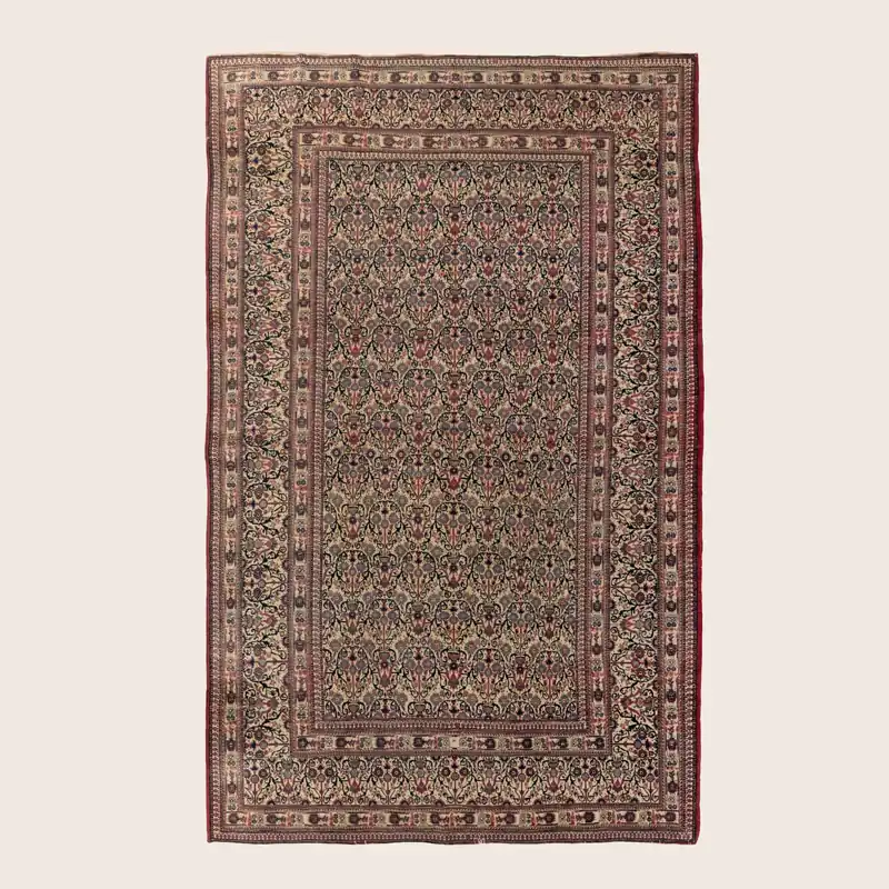 Purple Antique Veramin Rug - 6' x 9'