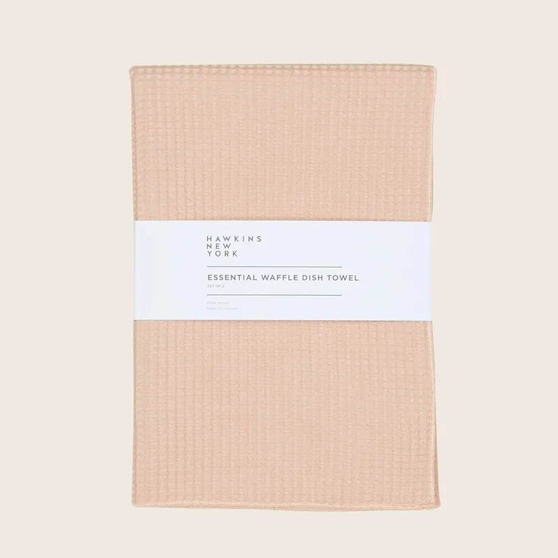 Essential Waffle Dish Towel, Set of 2 - Hawkins New York (Drop ship)