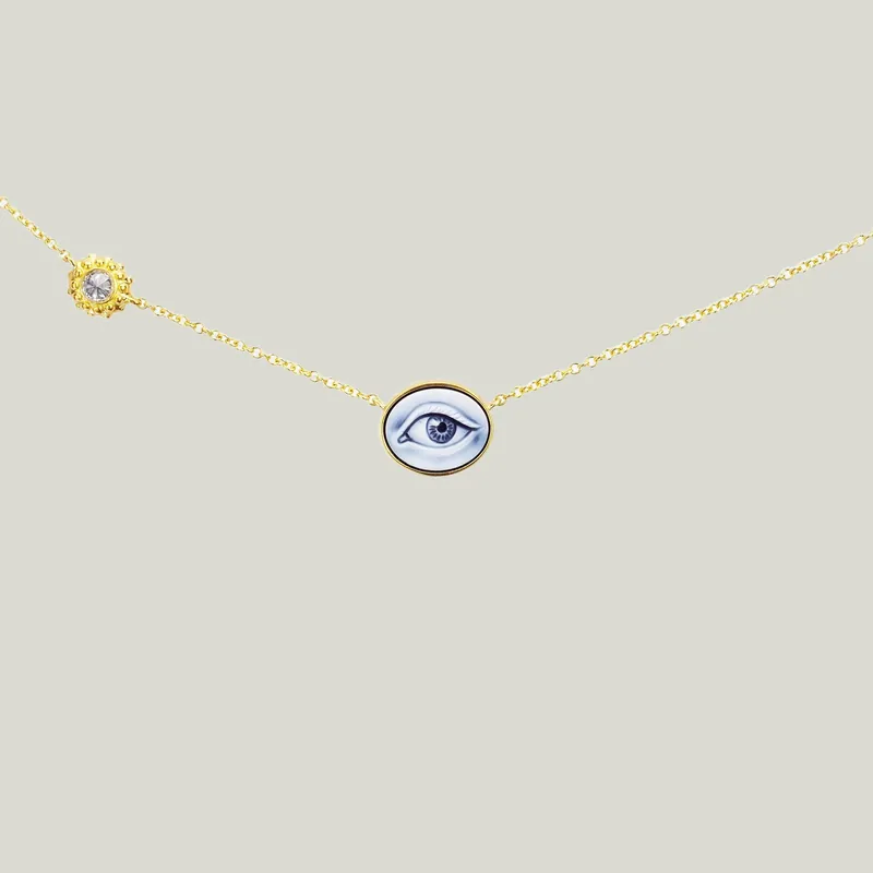 Eye Am Charmed Necklace - AnaKatarina Design (Consigned)