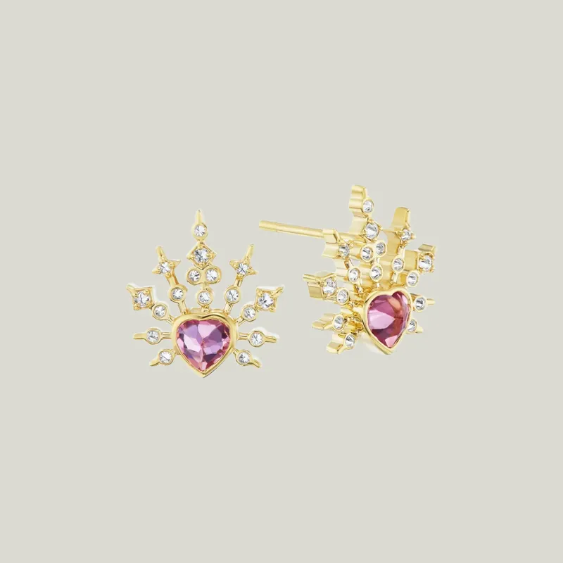 Impeccable Words Love Earrings - AnaKatarina Design (Consigned)