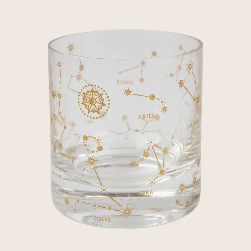 Zodiac Whiskey Glass - Leone di Fiume