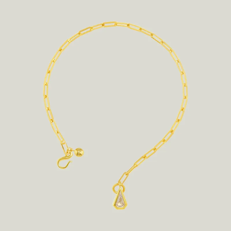 Shield Charm Chain Bracelet - Diana Mitchell (Consigned)