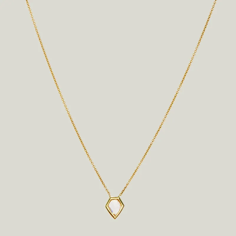 Shield Rose Cut Necklace - Diana Mitchell (Consigned)
