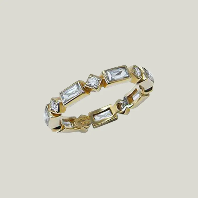 Cleo Clear Topaz Ring - Anzie (Consigned)