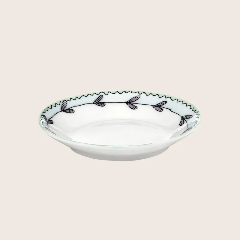 Midnight Flowers Side Dish - Serax Us Inc