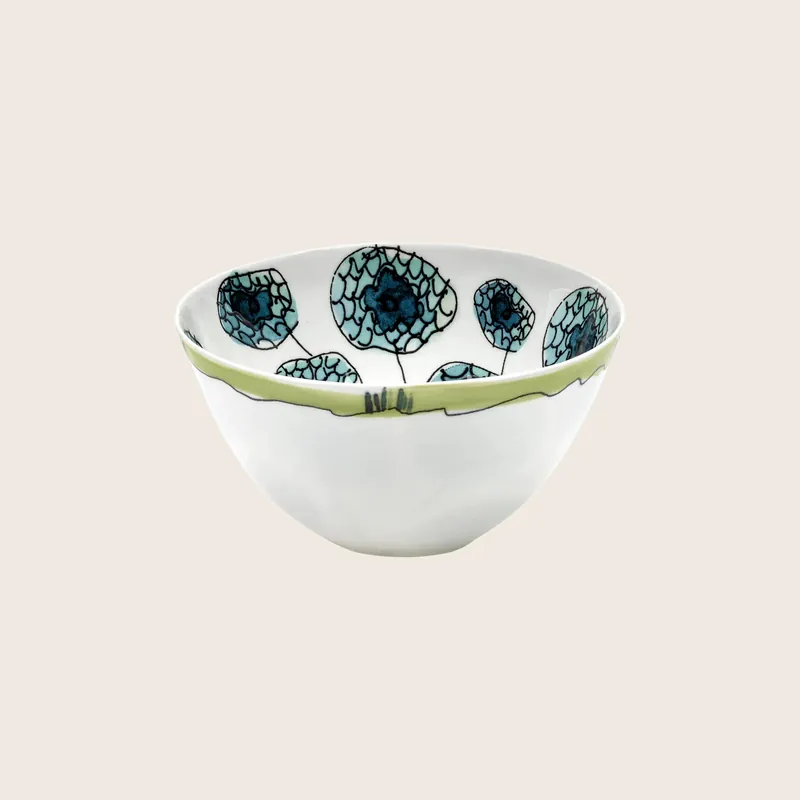 Midnight Flowers Cereal Bowl - Serax Us Inc
