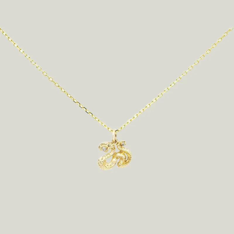 Impeccable Words Wisdom Charm Necklace - AnaKatarina Design (Consigned)