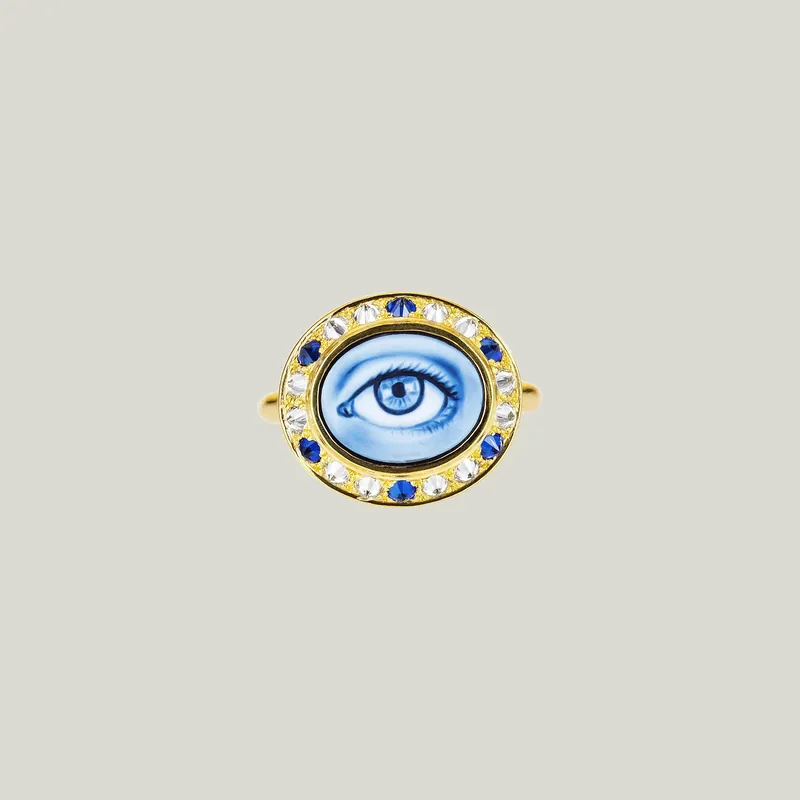 Eye Love Mini Ring - AnaKatarina Design (Consigned)