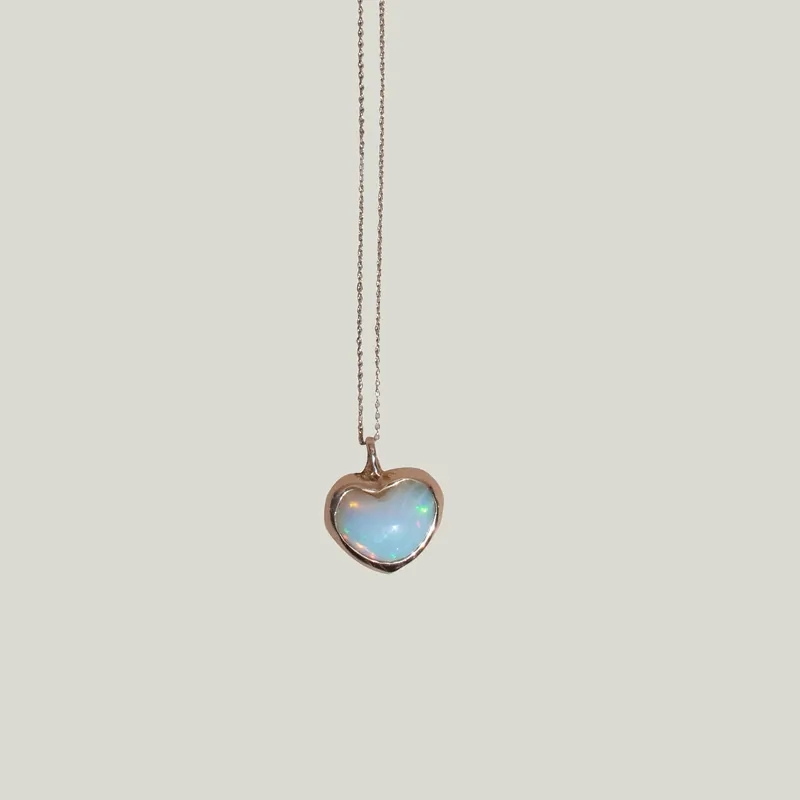 Noble Heart Australian Opal Pendant - Kimberlin Brown (Consigned)