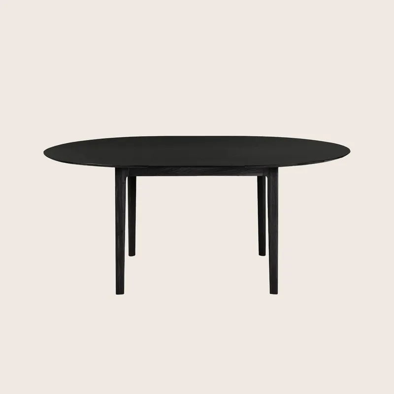 Bok Round Extendable Dining Table - Ethnicraft