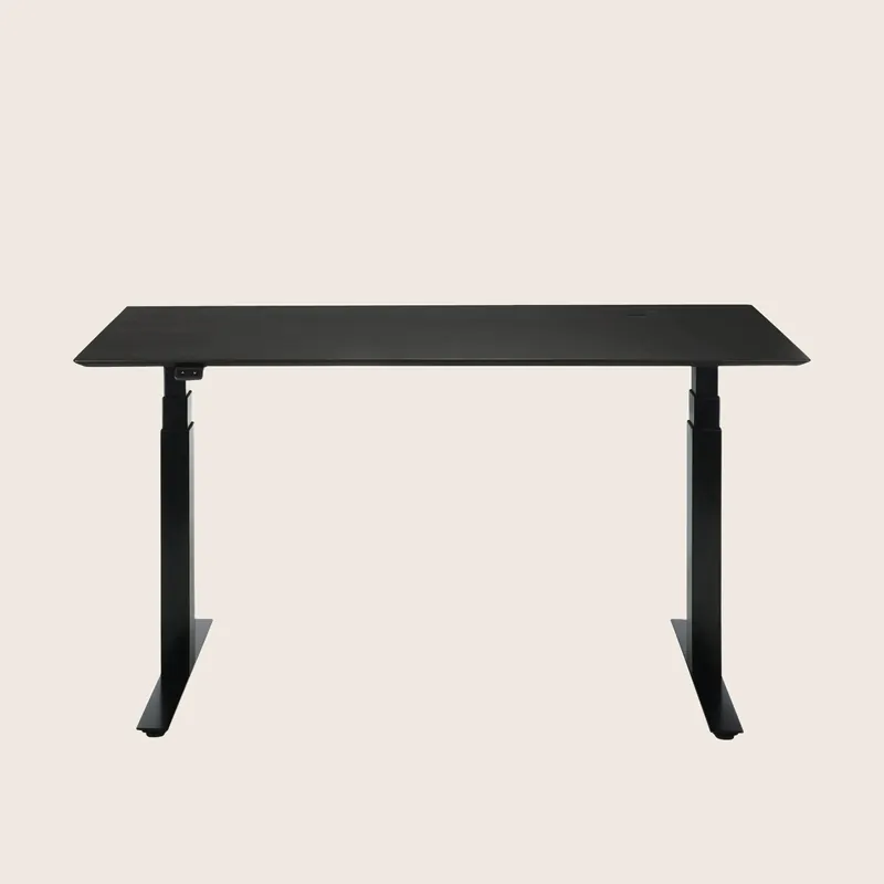 Black Bok Adjustable Desk - Ethnicraft