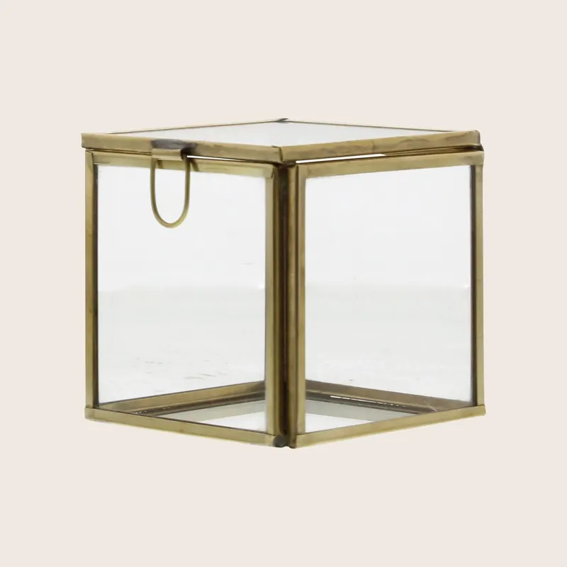 Pierre Demi Leaded Glass Box - Homart