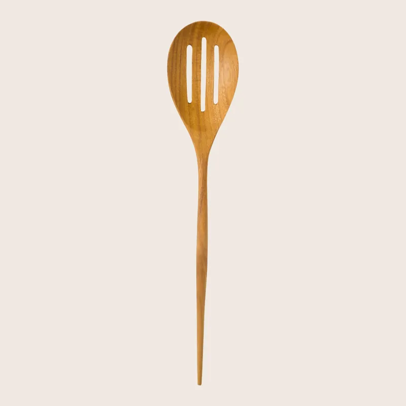 Padma Teak Slotted Spoon - Be Home