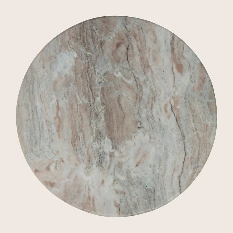 Waterfall Marble Oversized Round Board - Be Home
