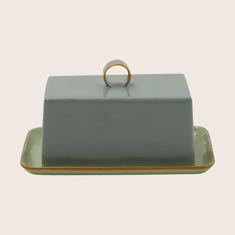Harlow Bright Butter Dish - Be Home