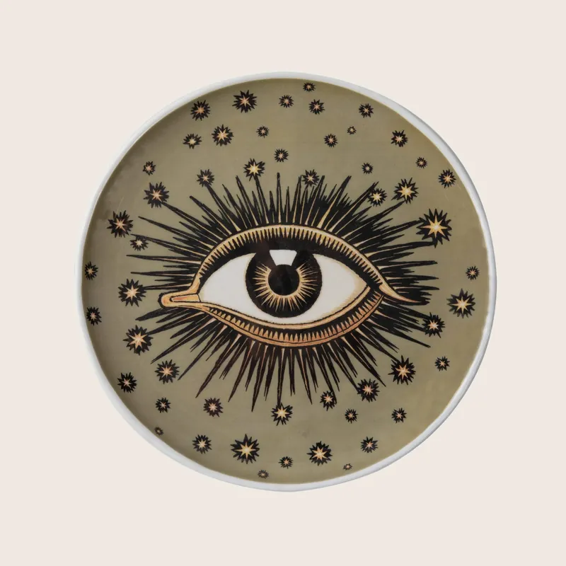 Round Eye Plate - LES-OTTOMANS SRL