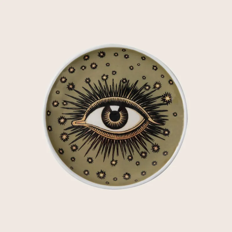 Small Round Eye Plate - LES-OTTOMANS SRL