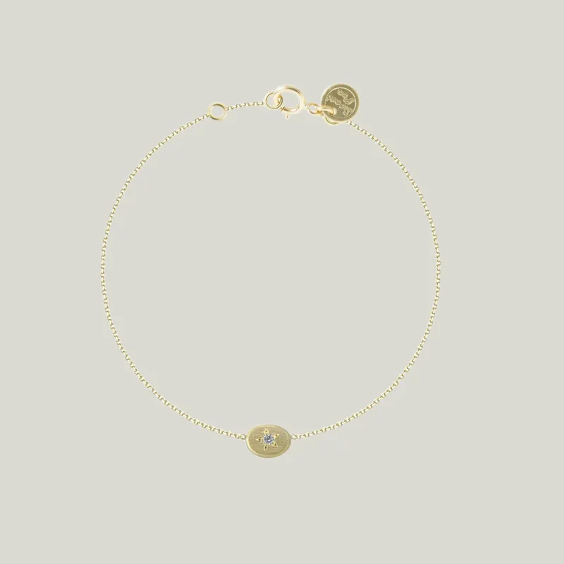 18K Gold Starry Starry Night Diamond Bracelet - Sweet Pea (Consigned)