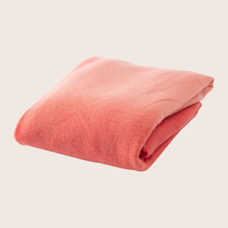Degradee Open Knitted Cashmere Throw - Mirror in the Sky