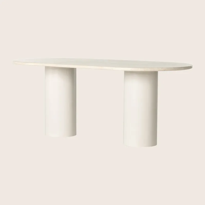 Belle Oval Dining Table - Four Hands