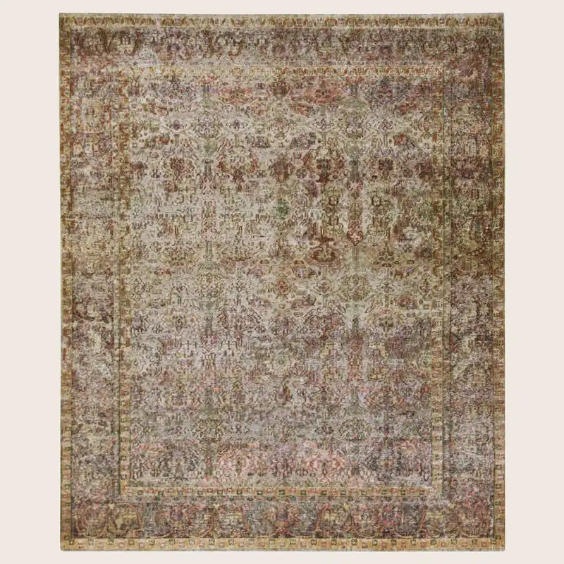 Brown Alchemy Wool Rug - 7' x 9'