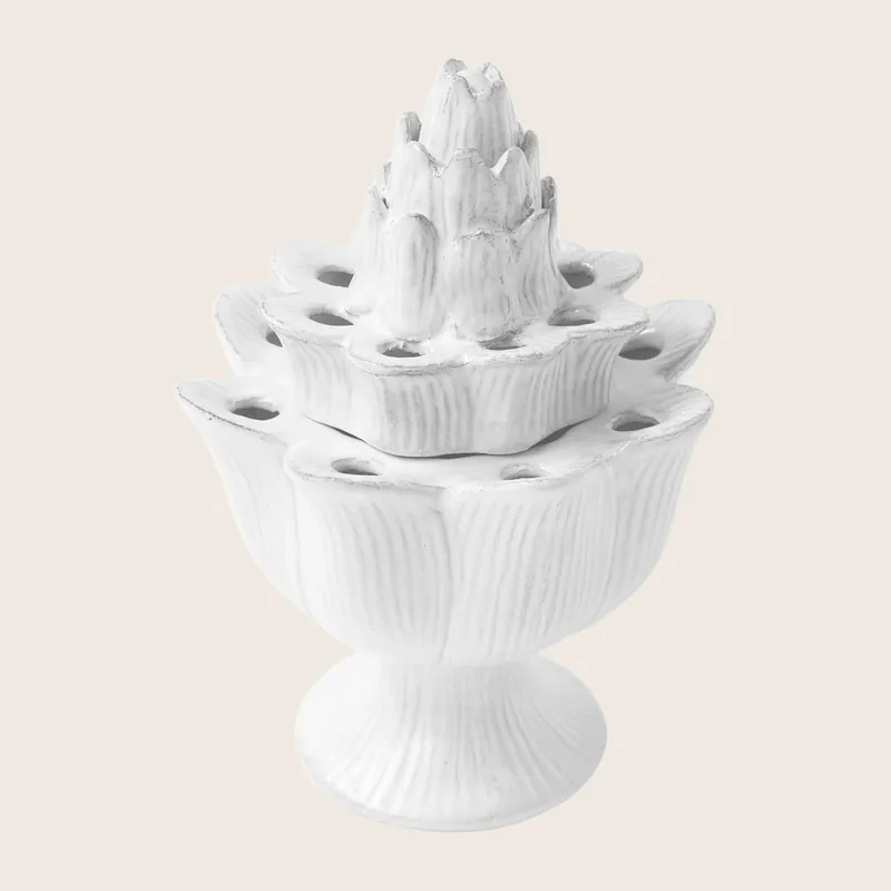 Artichoke Flower Holder - Astier de Villatte Sarl