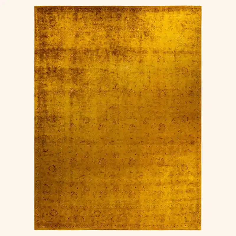 Yellow Samsara Wool Rug - 10' 1" x 13' 9"