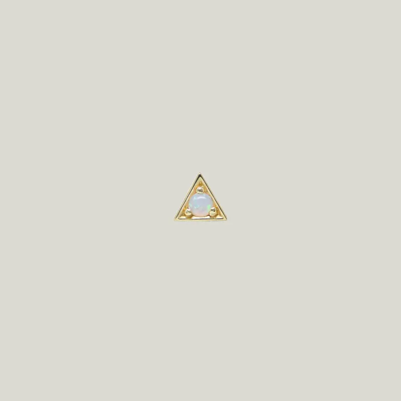 Cléo Opal Triangle Stud - Anzie (Consigned)