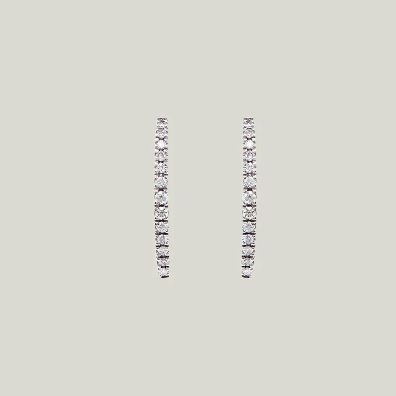 Drop Diamond Earrings - Carolina Neves (Consigned)