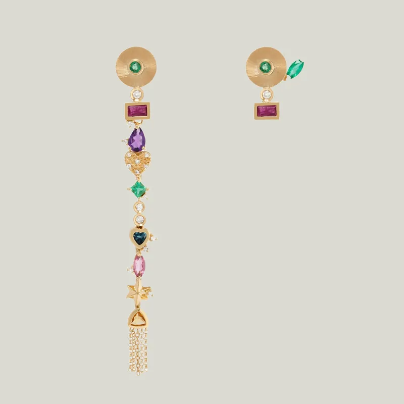 Couture Earrings - Carolina Neves (Consigned)