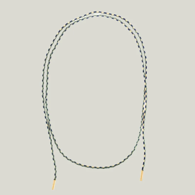 Curve Fabric Necklace - Carolina Neves (Consigned)