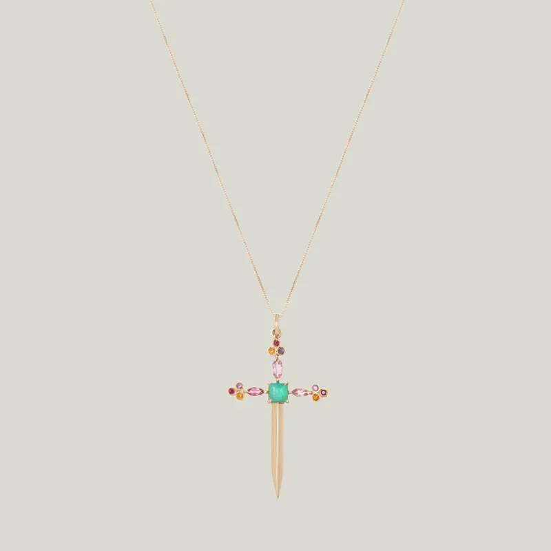Fly Away Cross Pendant - Carolina Neves (Consigned)