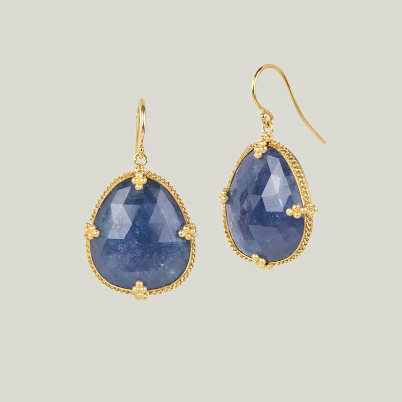 Tanzanite Earrings - Amali (Consigned)
