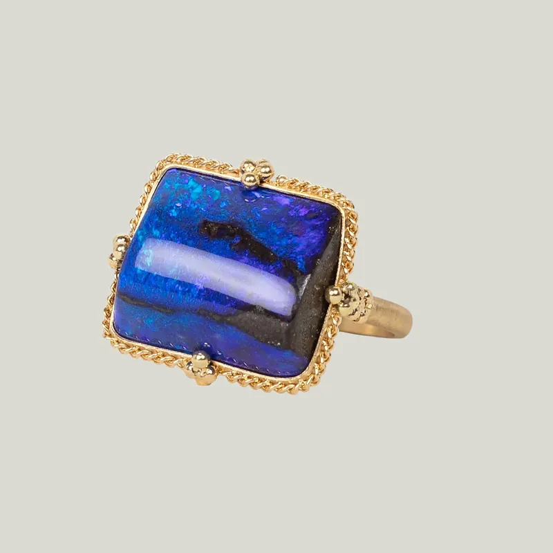 Boulder Opal Ring - Amali (Consigned)