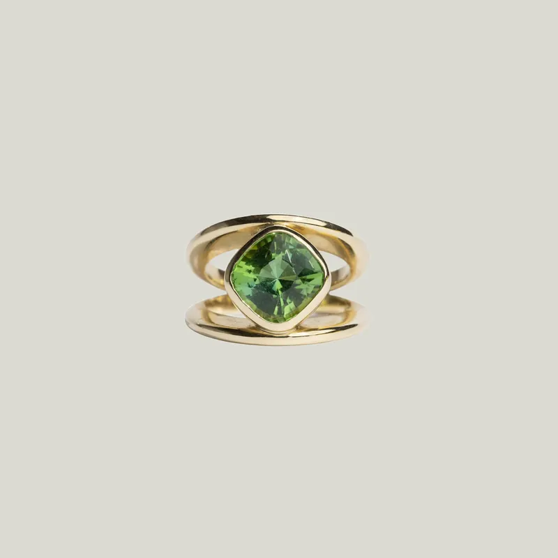 Aspen Ring: Tourmaline - Fannie Thomas (Consigned)