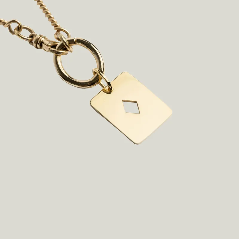 Card Charm: Diamond - Fannie Thomas (Consigned)