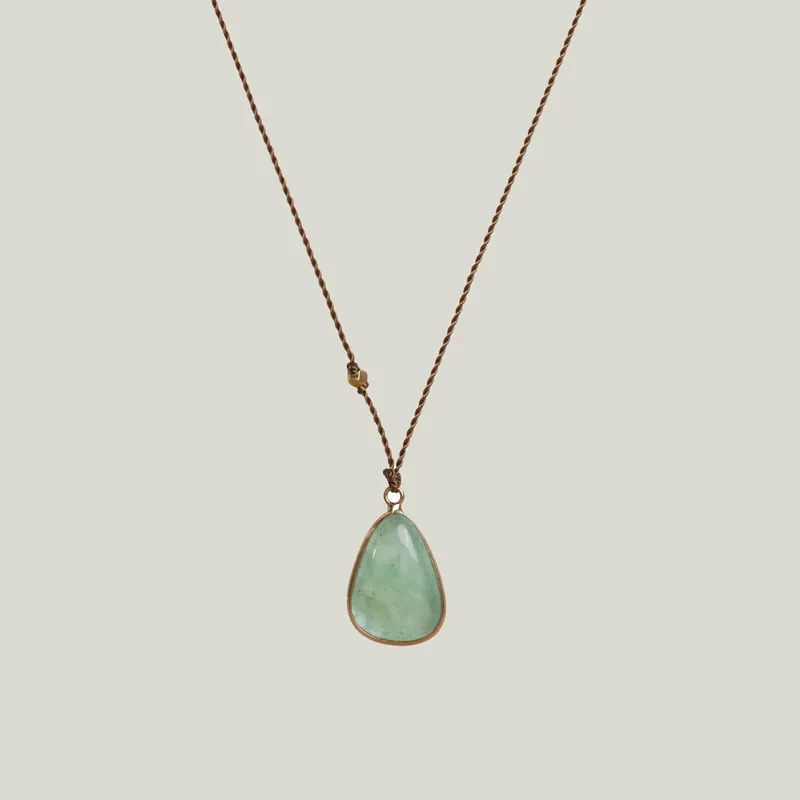 Emerald Lark Necklace - Nightingale Design, Inc. (Consigned)