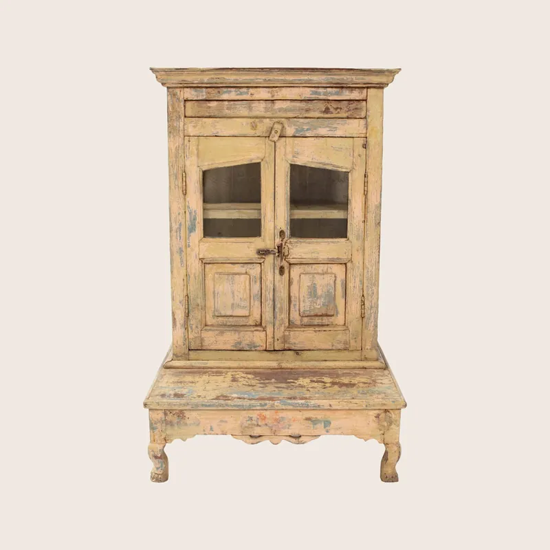 Vintage Painted Prayer Table - Golden Oldies