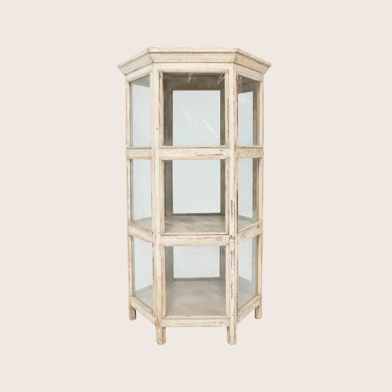 Vintage Hexagon Cabinet - Golden Oldies
